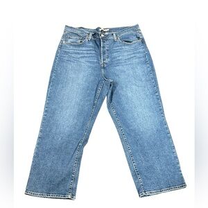 NWOT Levi’s Ribcage Straight Ankle Women’s 18W Buttonfly